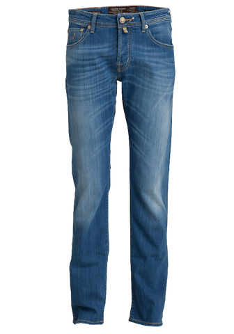 Medium blue 5-pocket jeans of the brand Jacob