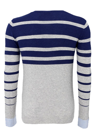 Stripe V-Neck Jumper